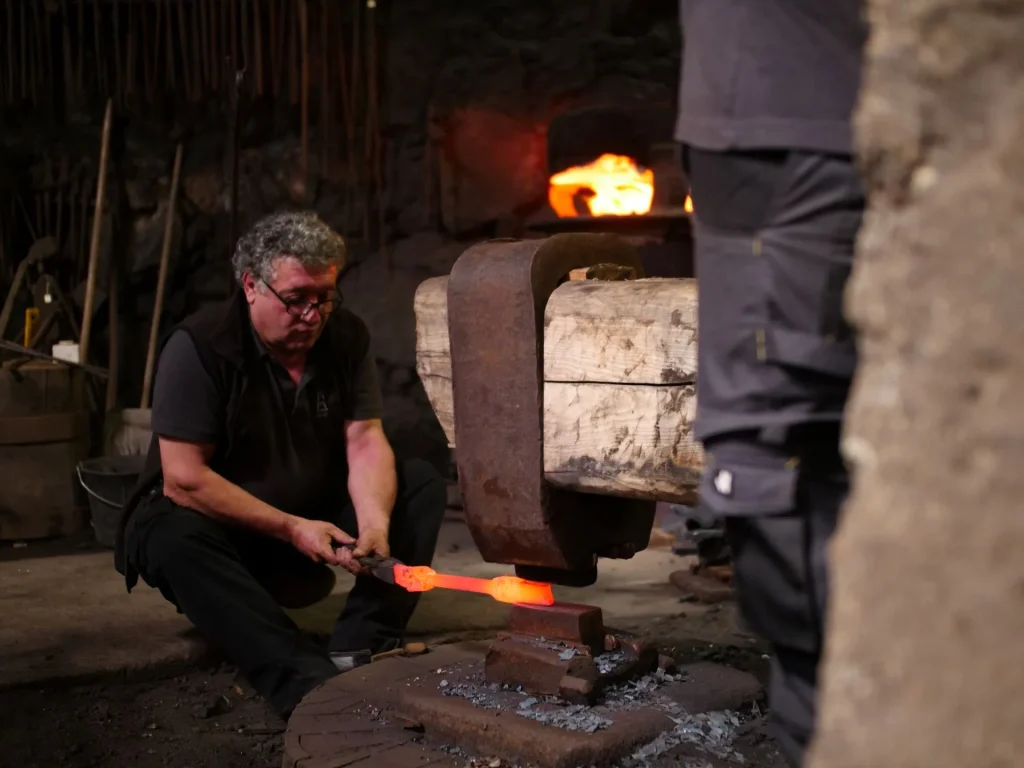 La forge à martinet