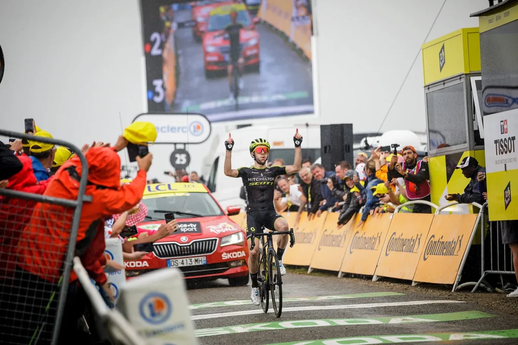 Arrivée du Tour de France 2019 au Prat d'Albis