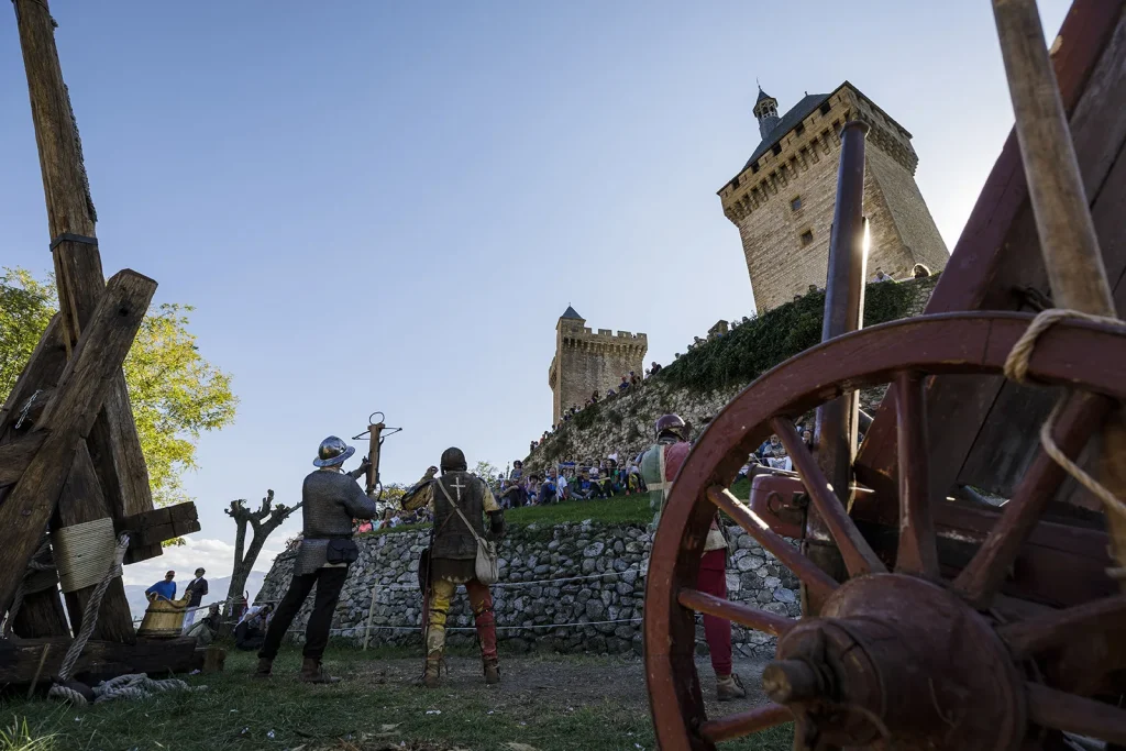 Château de Foix pendant les médiévales