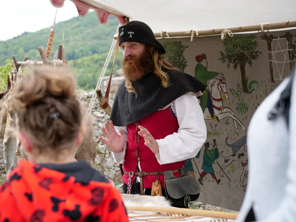 the hunting workshop during medieval days