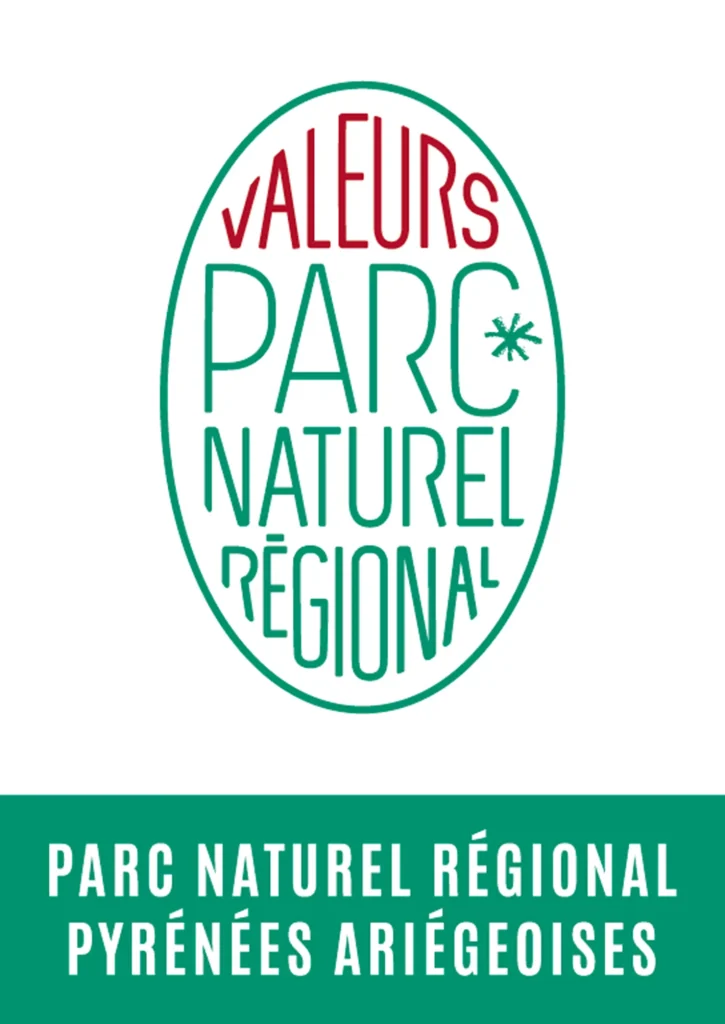 Le logo du parc naturel régional des Pyrénées Ariégeoises