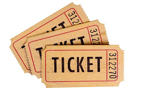 Tickets de cinéma