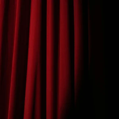 Foix theater cafe curtain