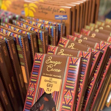 Tablette de chocolat de Bouga cacaO Foix Ariège