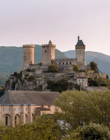Castillo Foix Ariège Pirineos